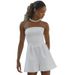 Summer Women's Strapless Backless Jumpsuit High Waisted Shorts Solid Color European American Style New Clothing_ecoleips.com