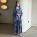 ng2510292 Ng2510292 Ng2510292 2025Loriya Middle East Printed Cardigan Abaya + Headscarf Two-Piece LR1030_ecoleips.com