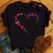 Cross-border Plus-size Vintage Harajuku Style Simple Butterfly Heart T-shirt For Women_ecoleips.com