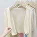 Women's Style Sun Protective Chiffon Blouse Outerwear Shawl Dress Camisole Cardigan Short Jacket Niche Knitwear_ecoleips.com