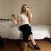 Women's Fashion Silk Jacket Casual Bubble Short-Sleeved Outerwear Best Selling_ecoleips.com