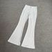 Women's High-Waisted Thin Base Flare High Elasticity Solid Color Sports Fitness Slightly Flared Yoga Long Pants_ecoleips.com