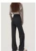 K Micro Flared Pants New Style Beautiful Buttocks, Micro Flared Long Casual Pants For Women_ecoleips.com