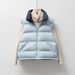 New 90 Down Double-sided Down Vest Women's Short Pocket Zipper Stand-up Collar Vest Jacket_ecoleips.com