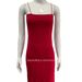 2026 European And American Women's Fashion INS Sexy Elegant Strap Long Backless Slim Dress Women Summer Wholesale_ecoleips.com
