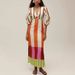 Women's Clothing American Style Printed Linen Dress Casual Loose Summer Vacation INS Thin Fashion Adult Clothing_ecoleips.com