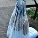 Hair Jewelry Cathedral Veil With Crystal Beading 1 Tiers Sier Dia Beaded Tulle White Wedding Accessories For Bride_ecoleips.com