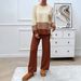 DiYun European And American Vacation Casual Style Color-Block Striped Straight Two-Piece Women's Suit 2025_ecoleips.com