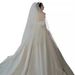 Main Wedding Dress Same As Galloway, 2025 New Model, Satin Off-shoulder French Vintage Style Petite Brides, Available_ecoleips.com