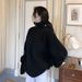 Women’s Clothing leg pants for women autumn and winter new white thickened knitted outer wear high waist loose straight mopping casual trousers_ecoleips.com