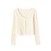 2025 #Craftsmanship Excellence # Thin Velvet Design Button Lace T-Shirt Women's Long Sleeve Autumn New Short Top_ecoleips.com