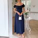 Women's Clothing Party Evening Dress Elegant One Shoulder Long Dress_ecoleips.com