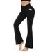 European And American Cross-border High-waisted Butt-lifting Flared Yoga Women's Leggings Sports Fitness Pants XY8-2_ecoleips.com