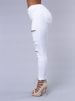 K New European And American Ripped Jeans For Women, Women's Small Leg Pants, Women's Jeans_ecoleips.com