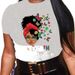 Summer European And American Cross-border Foreign Trade Wholesale T-shirts, Round-neck Casual Plus-size Loose_ecoleips.com