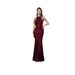 European American Style Sexy Halter Neck Chain Bodycon High Waist Long Sequin Dress Formal Evening Party Gown Sequined Dress_ecoleips.com