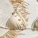 Women's Clothing Solid Color Lace Swimsuit Women's Three Point Sexy Beach Bikini_ecoleips.com