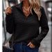 Comfortable And Loose Solid Color Stand-Up Collar Zipper Hoodie With Snake Bone Pattern For Autumn And Winter_ecoleips.com