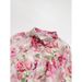 Niche Watercolor Printed Shirt Versatile Thin Floral Age-reducing Versatile Casual Women's Clothing_ecoleips.com