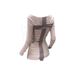 Women's Slim Fit Long Sleeve T-Shirt Patchwork Appliqué off Shoulder Base Shirt Khaki European American Style Summer New Arrival_ecoleips.com