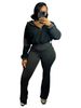 Women's Clothing Women's Style Twist Striped Two Piece Set With Striped Sweatshirt And Flared Pants For Formal & Casual For Women_ecoleips.com