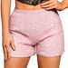 K New Fashion Shorts High Waist Solid Color Night Show Slimming Glitter Women's Pants_ecoleips.com