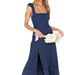Summer Hot Sale New Elegant Fashion European And American Women's Clothing Temperament Commuter Slit Dress French_ecoleips.com