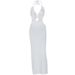 European And American Style Cross-Border Women's Fashion 2024 Summer New Sexy Hot Girl Tight Slim Solid Color Halter_ecoleips.com