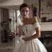 Spring New Wedding Dress Small Tail Waist Slimming One Shoulder Lace Applique Light Wedding Dress Forest Travel_ecoleips.com