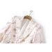 Elegant Lightweight Knit Cardigan Jacket for Women Floral Print Blazer Spring Office Chic Versatile Women's Outerwear_ecoleips.com