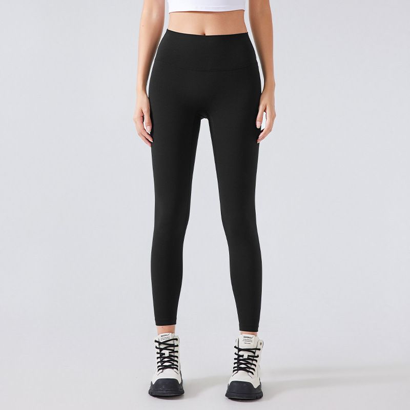 New Autumn/winter Base Layer Women's Outerwear High Waisted Tummy Control And Butt Lifting Sports Yoga Pants With Fleece Lining And Skin Friendly_ecoleips.com