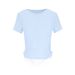 AD210 Sprig Ad Autum Two-Toe Half-Zip Comfortable Breathable Versatile Slimmig Desig Short-Sleeve T-Shirt For_ecoleips.com