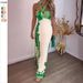 Women's Clothing Summer Halter Sexy Fashion Holiday Beach Long Printed Dress Women's Clothing_ecoleips.com