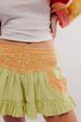 Trendy Low Waist Ruffle Pocket Shorts Sweet Spicy Girl Sports Embroidered Pants For Women_ecoleips.com