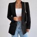 2025s 2025 Red New Small Suit Commuting Spring Autumn Coat Top For Women, Versatile, Fashionable, And Personalized_ecoleips.com