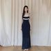 2026 Summer Wear French Lace Splicing Floral Suspender Dress Seaside Vacation Style Long Dress_ecoleips.com