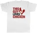 Women's T-Shirts This Guy Loves Chicken Funny Rooster Mens T-Shirt Tee Gift Top_ecoleips.com