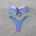 Women's Clothing New style tube top ring folded cute backless bikini summer beach women's swimwear_ecoleips.com