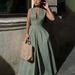 Women's Fashionable Elegant Solid Color Wide Leg Jumpsuit Spring New Arrivals American Style_ecoleips.com