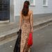 European And American Cross-Border Hot-Selling Sexy Leopard Print V-Neck Backless Street Style Long Versatile Camisole_ecoleips.com