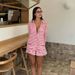 "Stylish Striped Jumpsuit For Women - Slim Fit High Waist Long Sleeve Romper, Casual Vacation Outfit, Comfortable Loungewear Trendy Summer_ecoleips.com