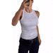 2026 European American Cross-border Independent Site Summer Women's Ribbed Tank Top With Round Neck And Slim Fit_ecoleips.com