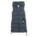 Women's Clothing Cotton Vest Women's Medium Length Autumn And Winter New Korean Style Fashion Hooded Slim Fit Large Size Cotton Vest_ecoleips.com