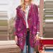 Women's Clothing New Slim Tops Printed Casual Long Sleeved Jackets_ecoleips.com