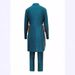 Women's Clothing Conservative Three Piece Swimsuit For Sun Protection Full Coverage High Elastic Diving And Surfing Split Swimsuit_ecoleips.com