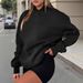 AD669 European American Cross-border Autumn And Winter New Fashion Casual Comfortable Loose Slimming Pocket Versatile_ecoleips.com