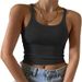 Aria Basics Aria Basics Cross-Border Camisole European And American Style Women's Summer Hot Girl Outerwear Thin Vest Crop Milk Silk Top_ecoleips.com