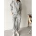 Women's Clothing style sportswear suit for women autumn loose style fashionable high end sweater casual two piece suit running trend_ecoleips.com
