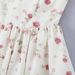 ZR Foreign Trade Wholesale European And American Style Women's New Fashion Vintage Pure Desire Floral Strapless Dress_ecoleips.com