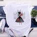 Wholesale Cross-border Vintage T-shirts, Spring And Summer Urban Girl Short-sleeve Women's T-shirts_ecoleips.com